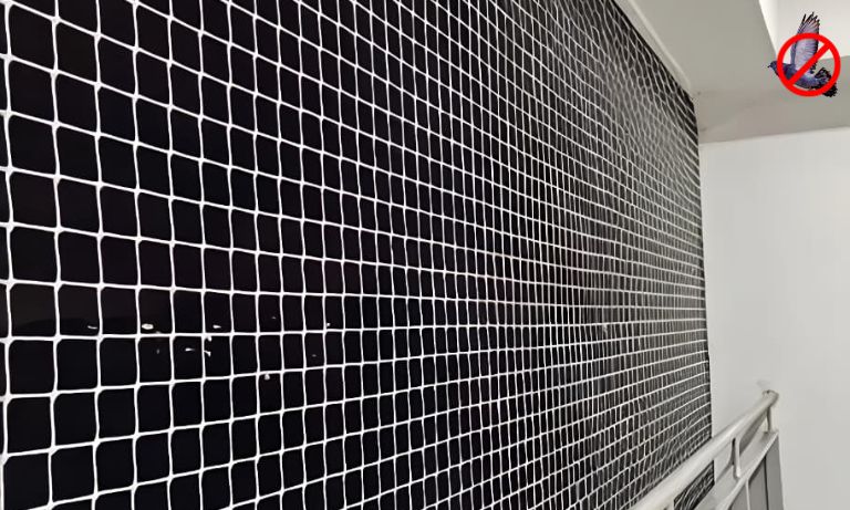 pigeon net installation