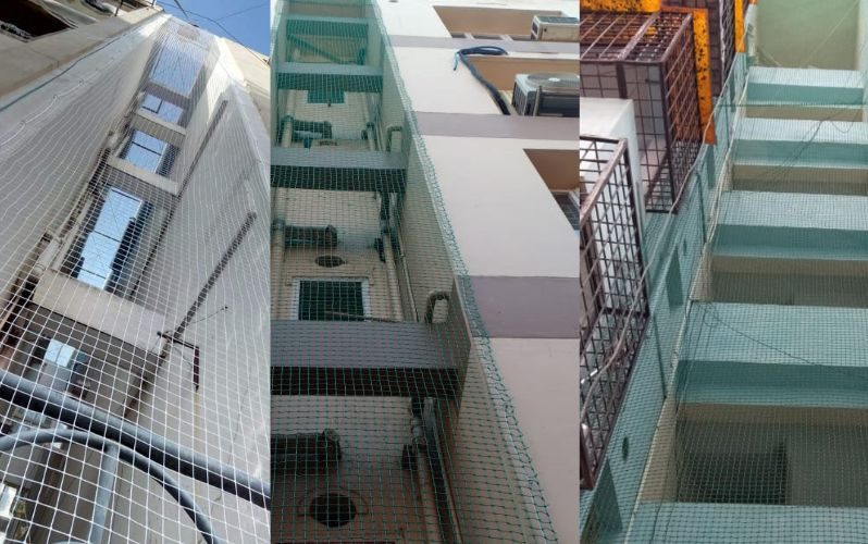 Duct Area Safety nets in Bangalore Duct Area Safety nets